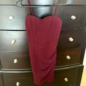 Plum Cocktail Dress